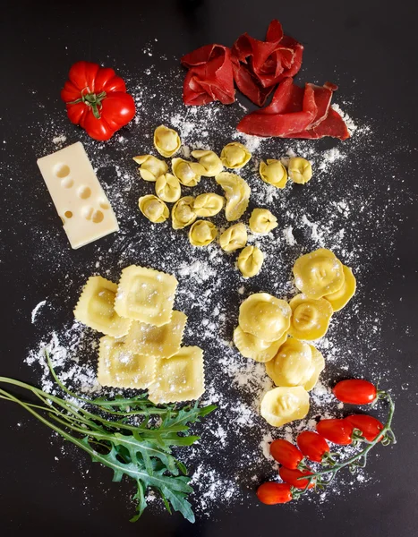 Homemade Italian food — Stock Photo, Image