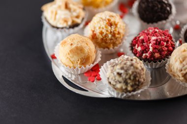 lezzetli çikolata şekerleme