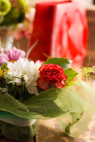 Color flower bouquet — Stock Photo, Image