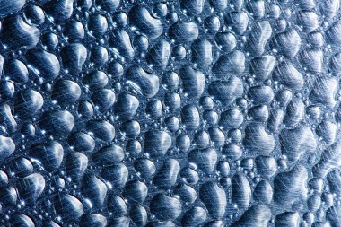 şeffaf su damlaları