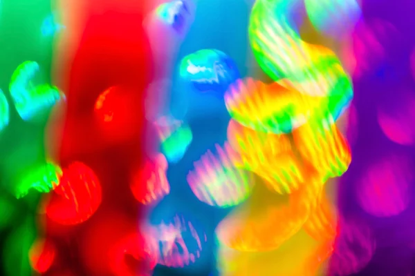 Fondo de luces coloridas abstractas — Foto de Stock