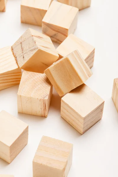 Blocs de jouets en bois — Photo