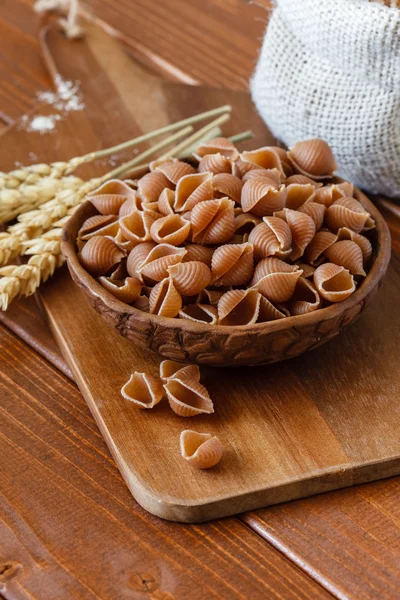 Whole wheat pasta — Stock Photo, Image