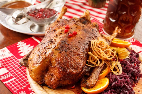 Cooked Roasted turkey — Stock Photo, Image