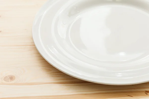 Empty white plate — Stock Photo, Image