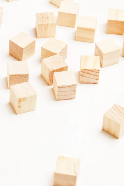 Klocki drewniane zabawki — Zdjęcie stockowe