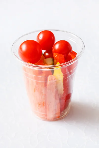 Fresh vegetables for snack — Stock Photo, Image