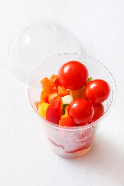 Fresh vegetables for snack — Stock Photo, Image