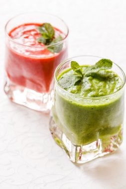 Detox vegetable smoothie