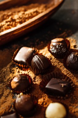 Çikolata tatlı şekerleme