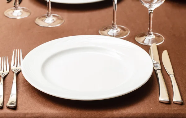 Étkezésre szolgáló asztal — Stock Fotó