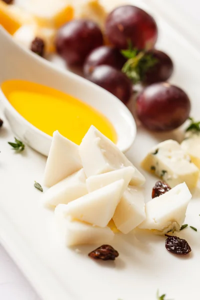 Delicious assortment of Cheese — Stock Photo, Image