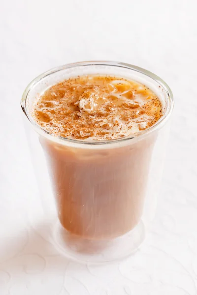 Glass of iced coffee — Stock Photo, Image