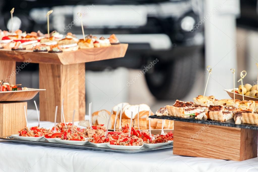 tasty catering food