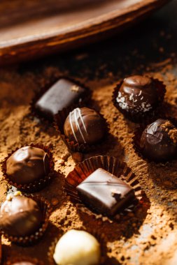 Çikolata tatlı şekerleme