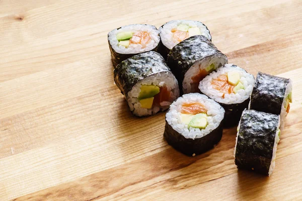 Smaczny zestaw sushi — Zdjęcie stockowe