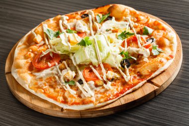 Amerikan lezzetli pizza