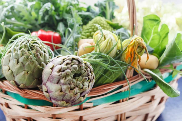 Свіжі здорові овочі — стокове фото