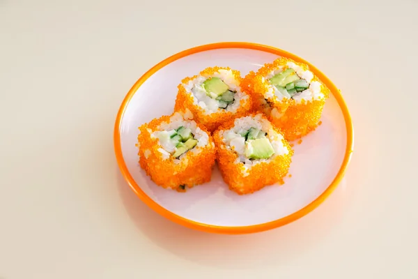 Smaczny zestaw sushi — Zdjęcie stockowe