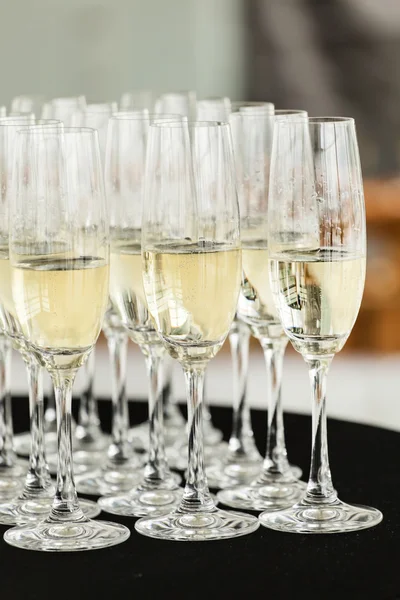 Champagne de mariage verres — Photo