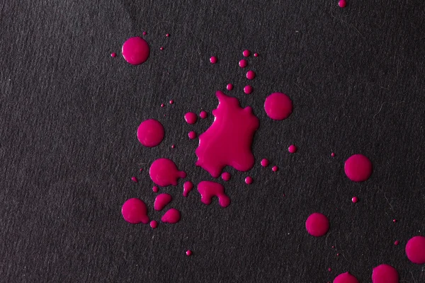 Red ink splashes — Stock Photo, Image