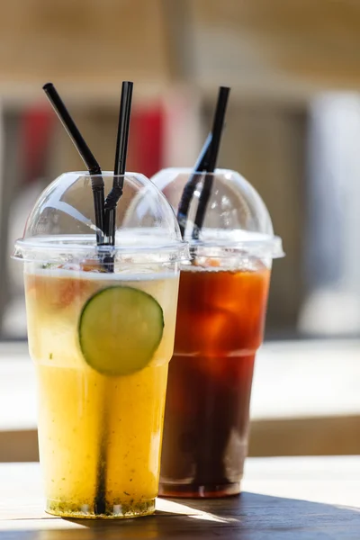 Summer cold drinks — Stock Photo, Image