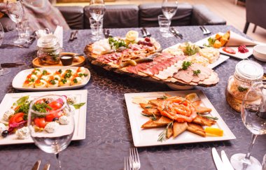 Konuklar için gıda catering