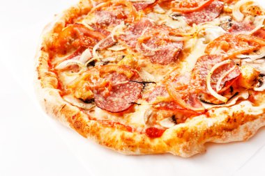 pişmiş lezzetli pizza