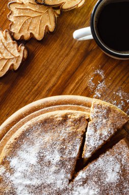 Sonbahar tatlı pasta