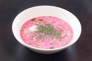 soğuk pancar çorbası