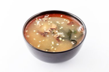 Japon miso çorbası.