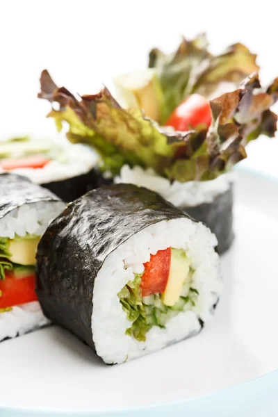 Asiático sushi saboroso — Fotografia de Stock