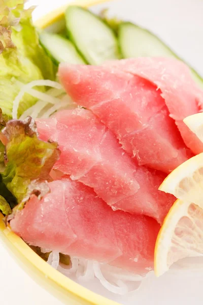 Färska välsmakande sashimi — Stockfoto