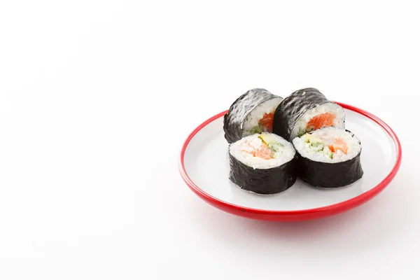 Smaczne sushi rolki — Zdjęcie stockowe