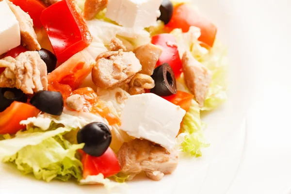 Insalata greca fresca — Foto Stock