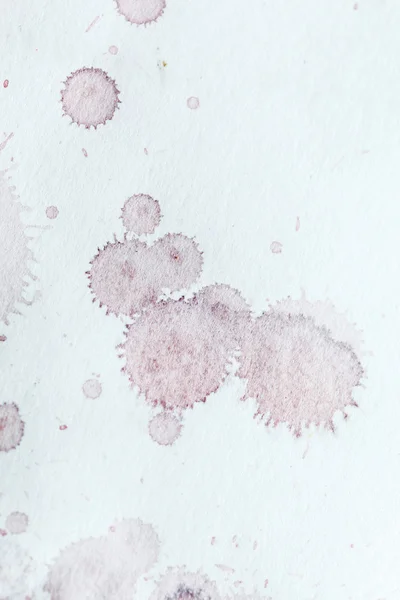 Red wine stains on paper — Stock Photo, Image