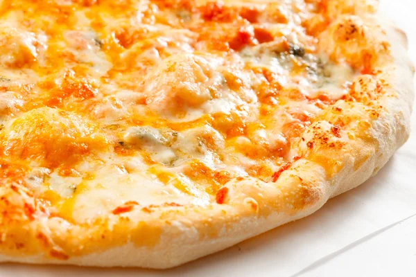 Смачний сир піци — стокове фото