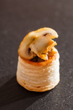 Mantar ile tatil Snack