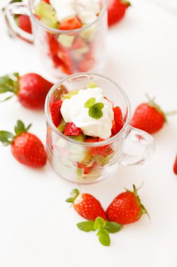 Meyve salatası gözlük