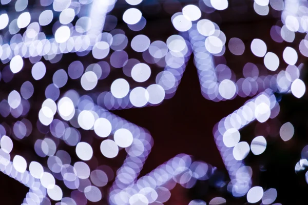 Estrellas de Navidad luces — Foto de Stock