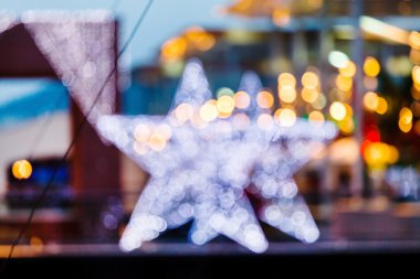 Noel ışıkları arka planı