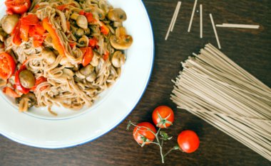 Japon buğday soba noodle