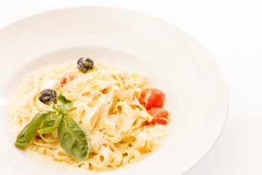 lezzetli vejetaryen makarna