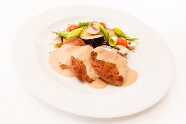 Sebzeli ızgara biftek