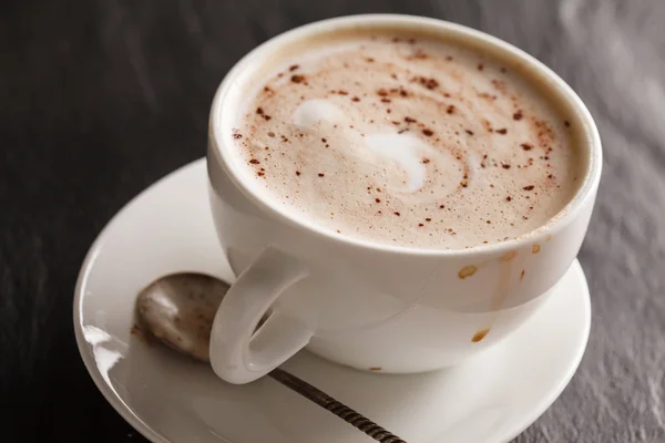 Šálek cappuccino chutné — Stock fotografie