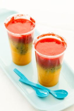 İki meyve güler yüzlü gözlük