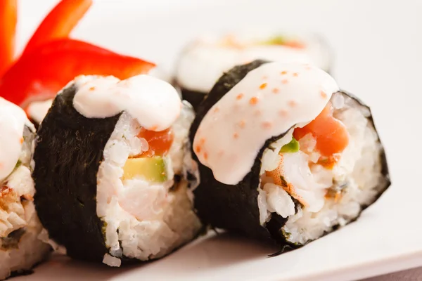 Lekkere sushi rolt — Stockfoto