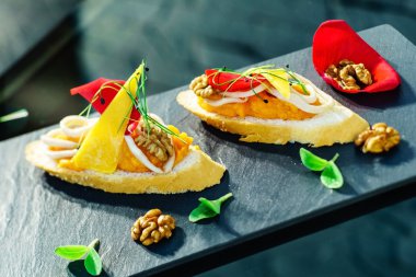 pişmiş lezzetli meze