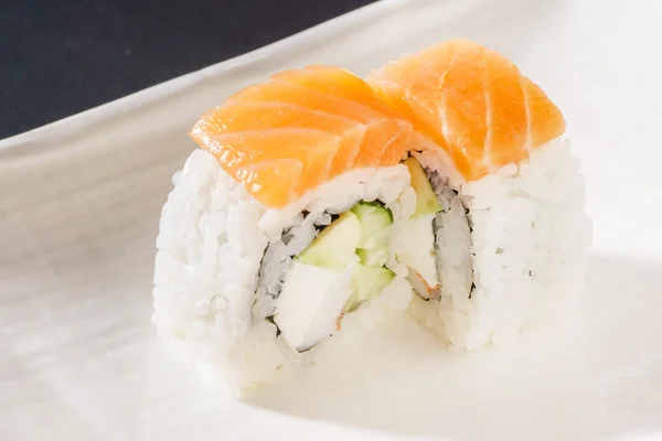 Tasty sushi rolls — Stock Photo, Image