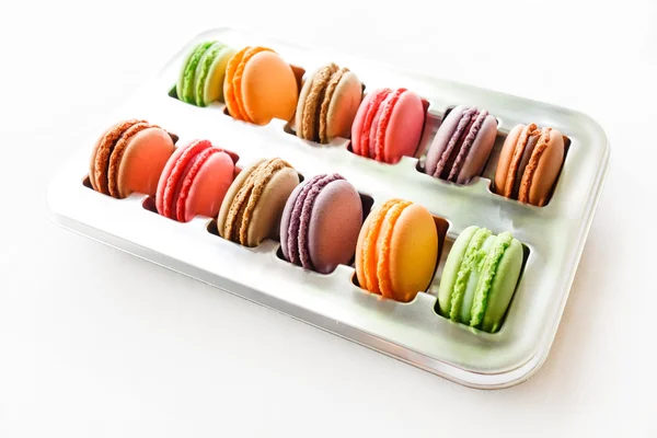 Traditionele Franse macarons — Stockfoto